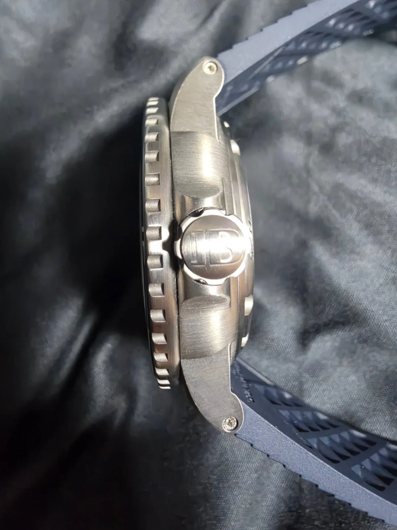 블랑팡 피프티 패덤즈 42mm 티타늄 블루 2026 사진 2