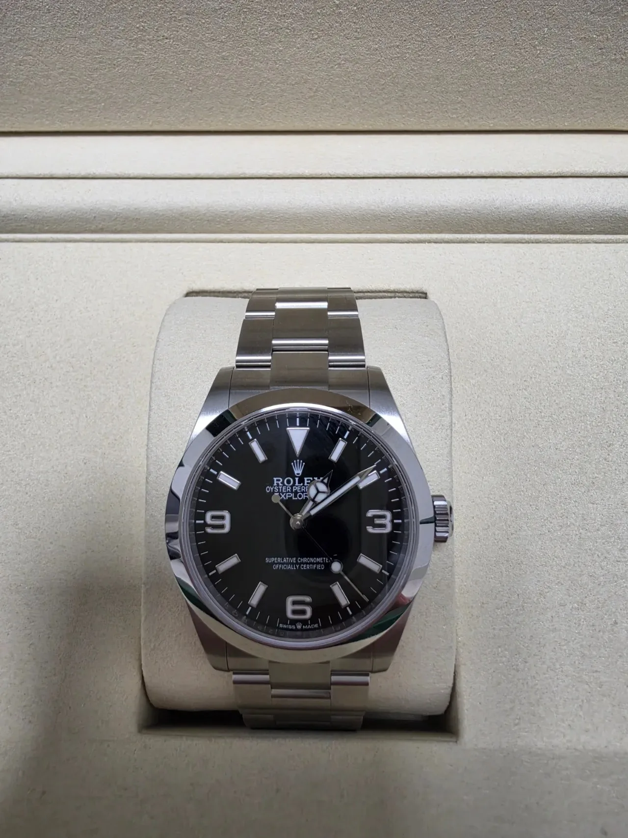 롤렉스 익스플로러1 40mm 2026 사진 2