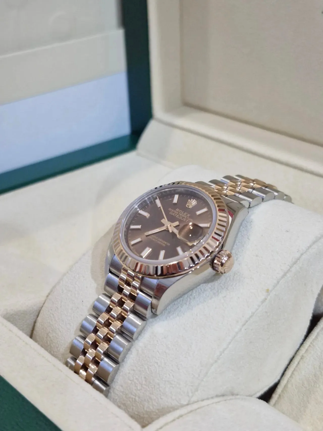 롤렉스 레이디데이저스트 28 로즈골드 바인덱스 콤비 2017 사진 3