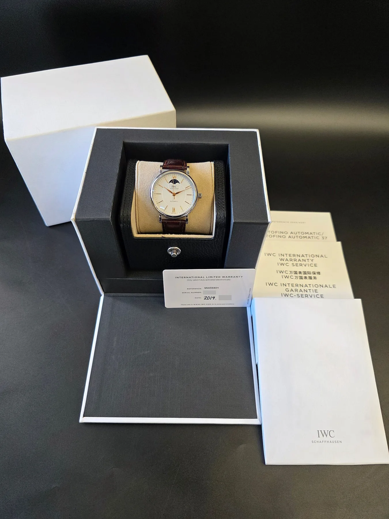 IWC 포르토피노 오토매틱 문 페이즈 40mm IW459401 2019 사진 3
