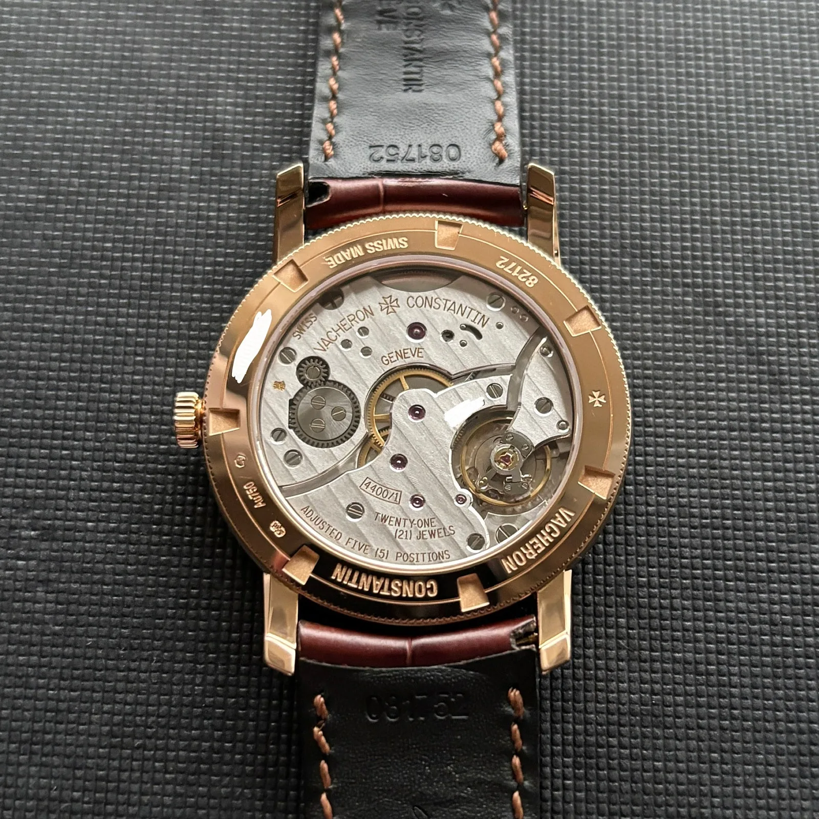 바쉐론콘스탄틴 트레디셔널 38mm 로즈골드 2012 사진 2