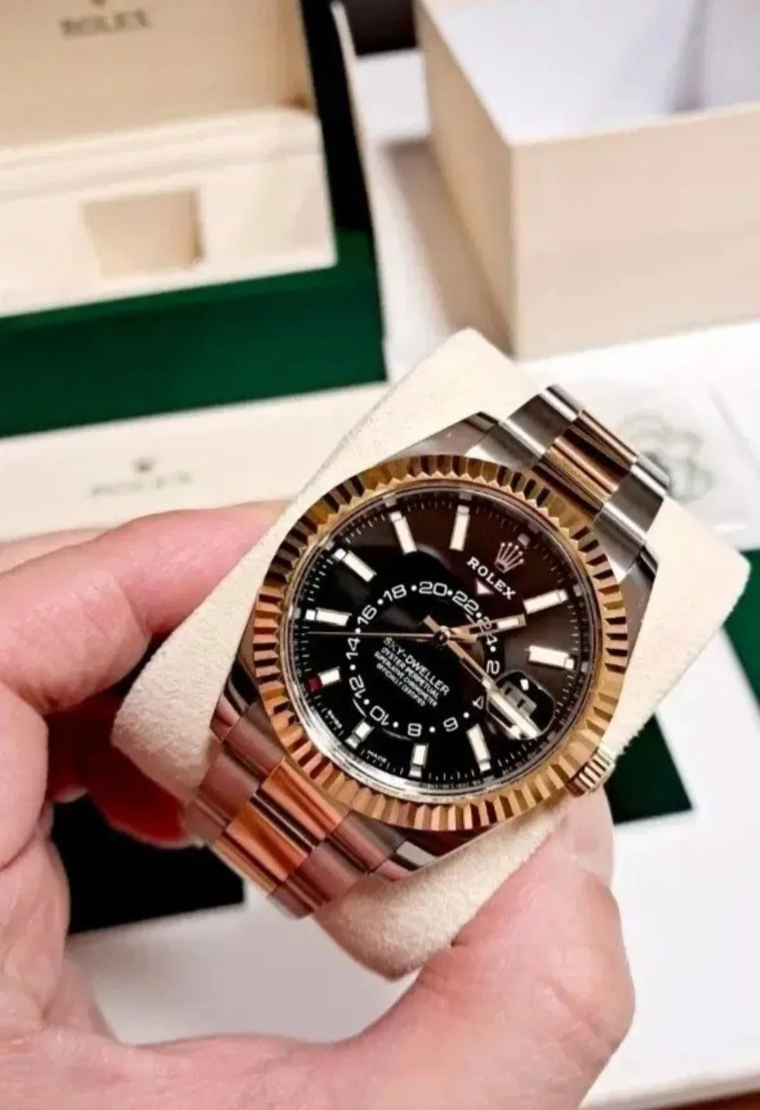 롤렉스 스카이드웰러 콤비 검판 신형 42mm 2022 사진 2