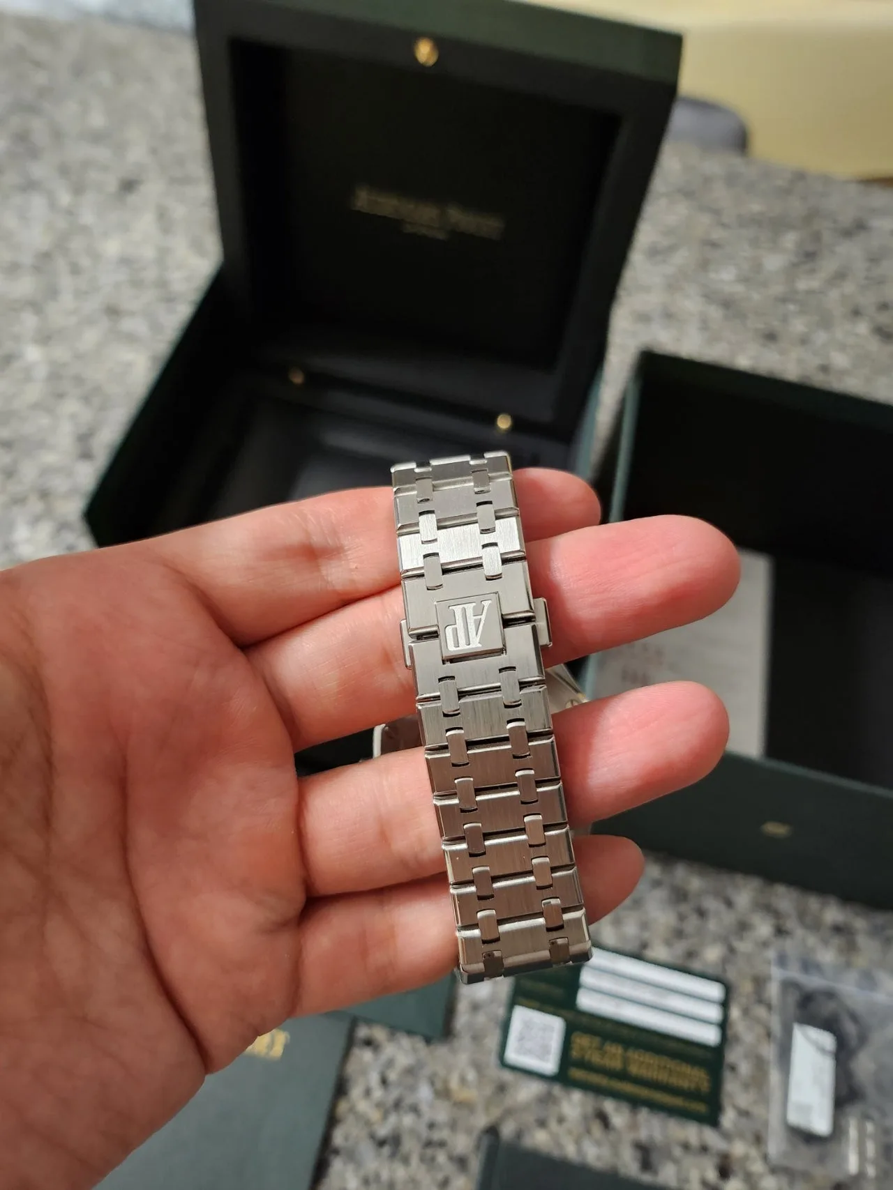 오데마피게 로얄오크 41mm 검판 15400 2018 사진 5