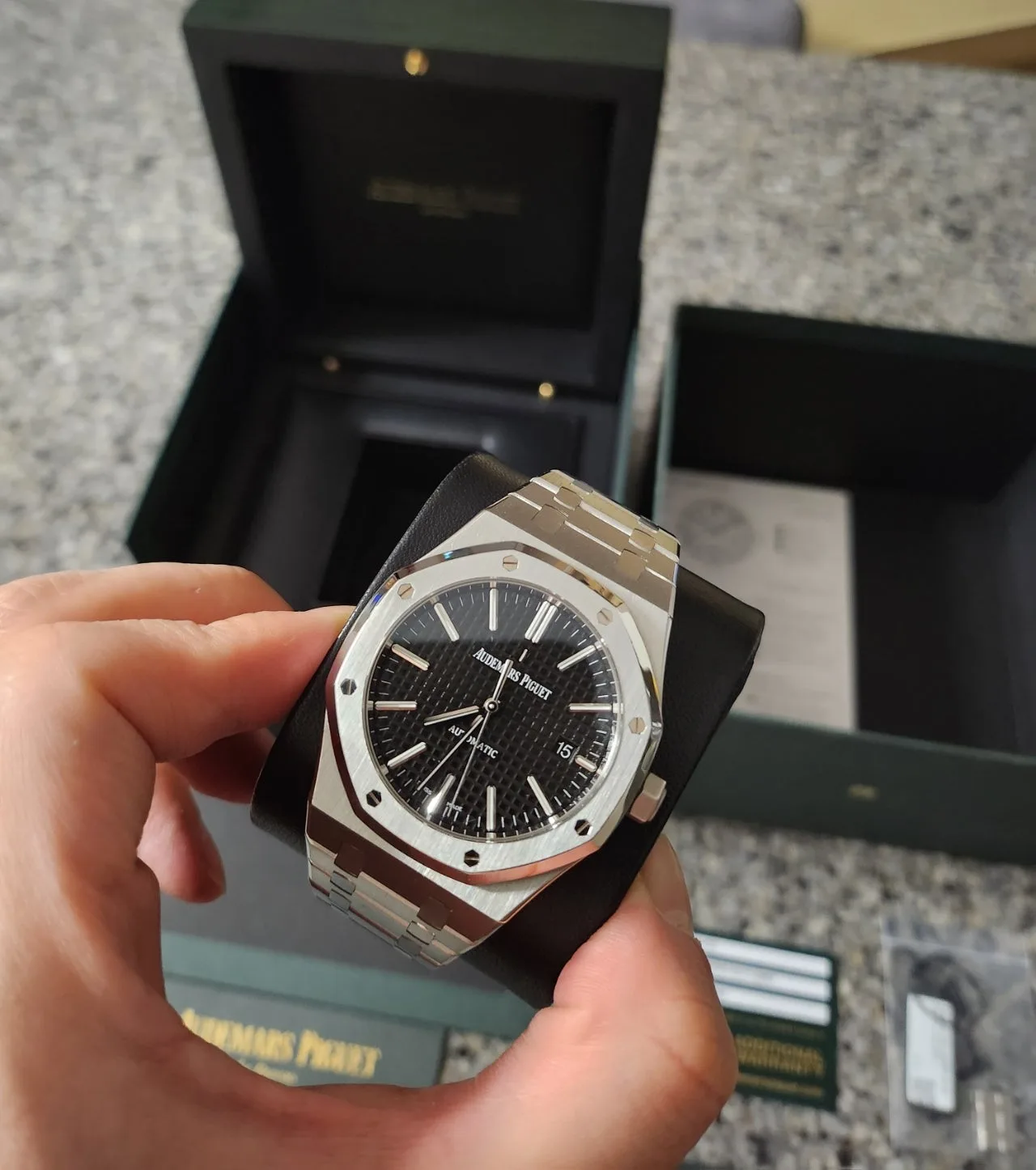 오데마피게 로얄오크 41mm 검판 15400 2018 사진 7