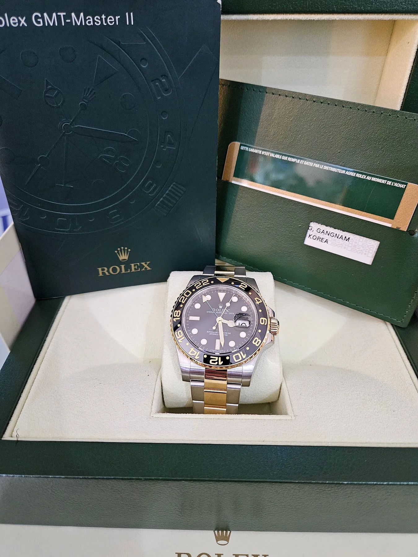 롤렉스 GMT 116713 호랑이 2009 사진 4