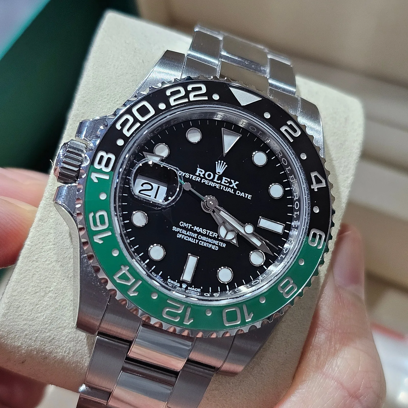 롤렉스 GMT 마스터 스프라이트 126720VTNR 2026 사진 3