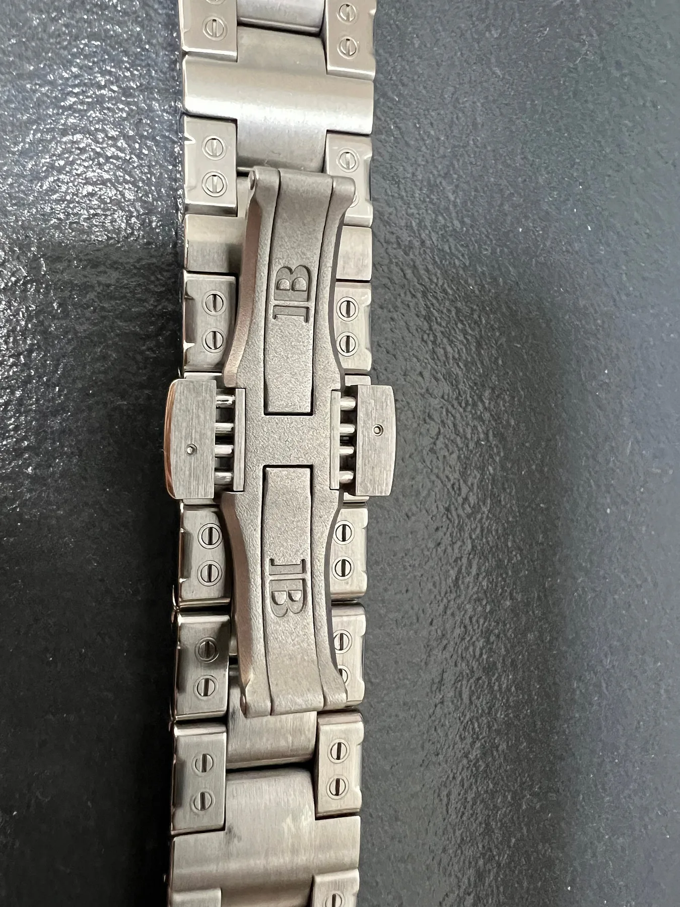 블랑팡 피프티패덤즈 38.2mm 검판 스틸 브레이슬릿 2026 사진 5