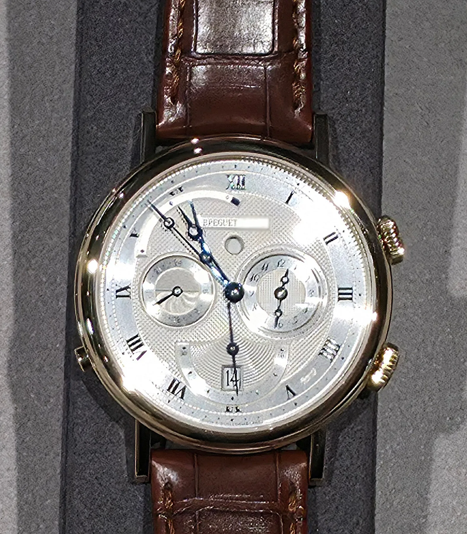 브레게 클래식 르 레블 드 차르 40mm 블루판 로즈골드 2021 사진 1
