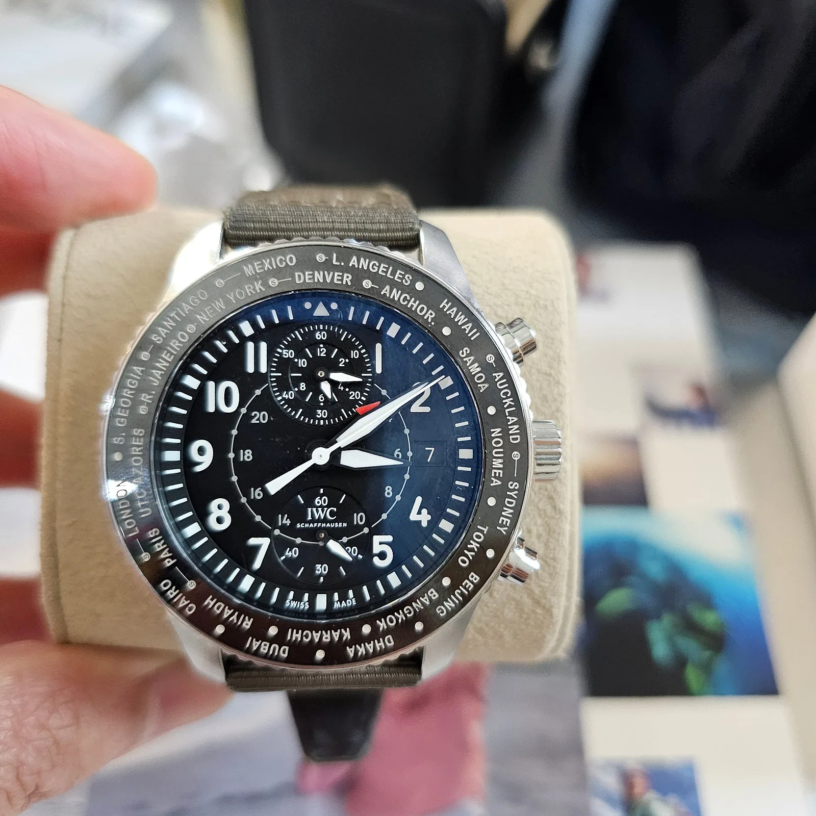 IWC 타임존 크로노그래프 2020 사진 2