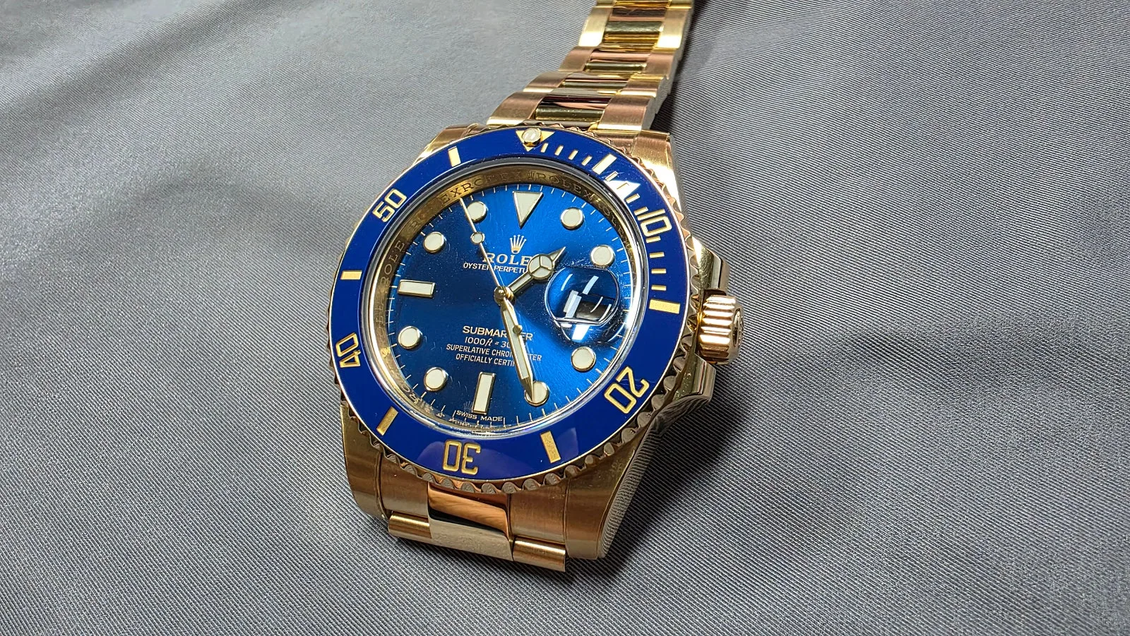 롤렉스 서브마리너 청금통 40mm 2019 사진 4