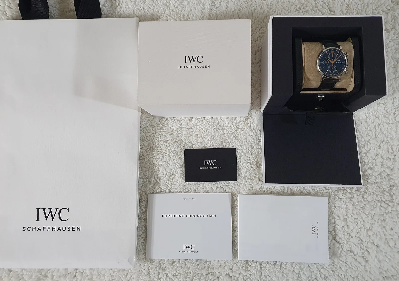 IWC 포르토피노 크로노그래프 청판 42 2023 사진 1