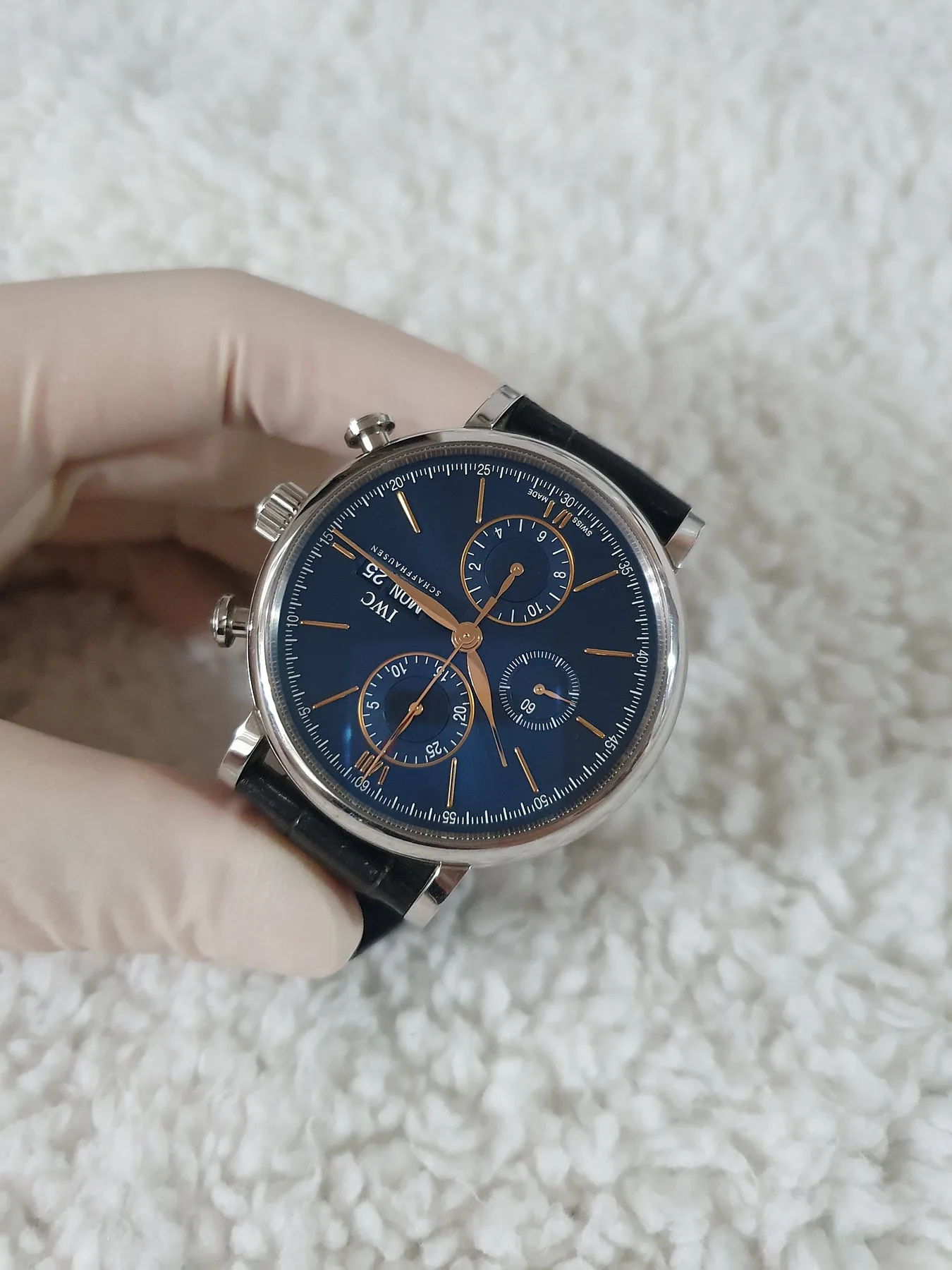 IWC 포르토피노 크로노그래프 청판 42 2023 사진 6