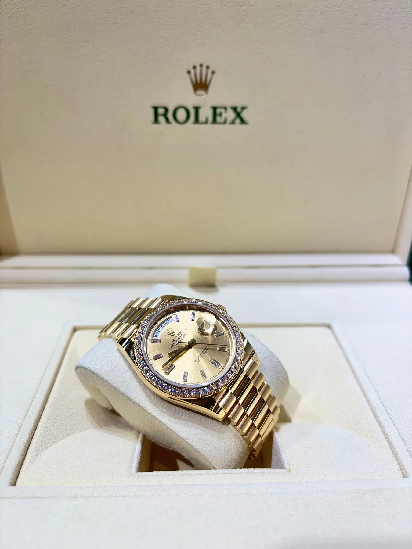 롤렉스 데이데이트 40mm 228348RBR 2020 사진 4