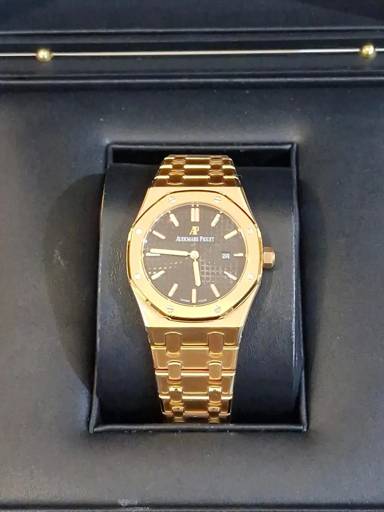 오데마피게 로얄오크 로즈골드 초코판 33mm 2020 사진 1