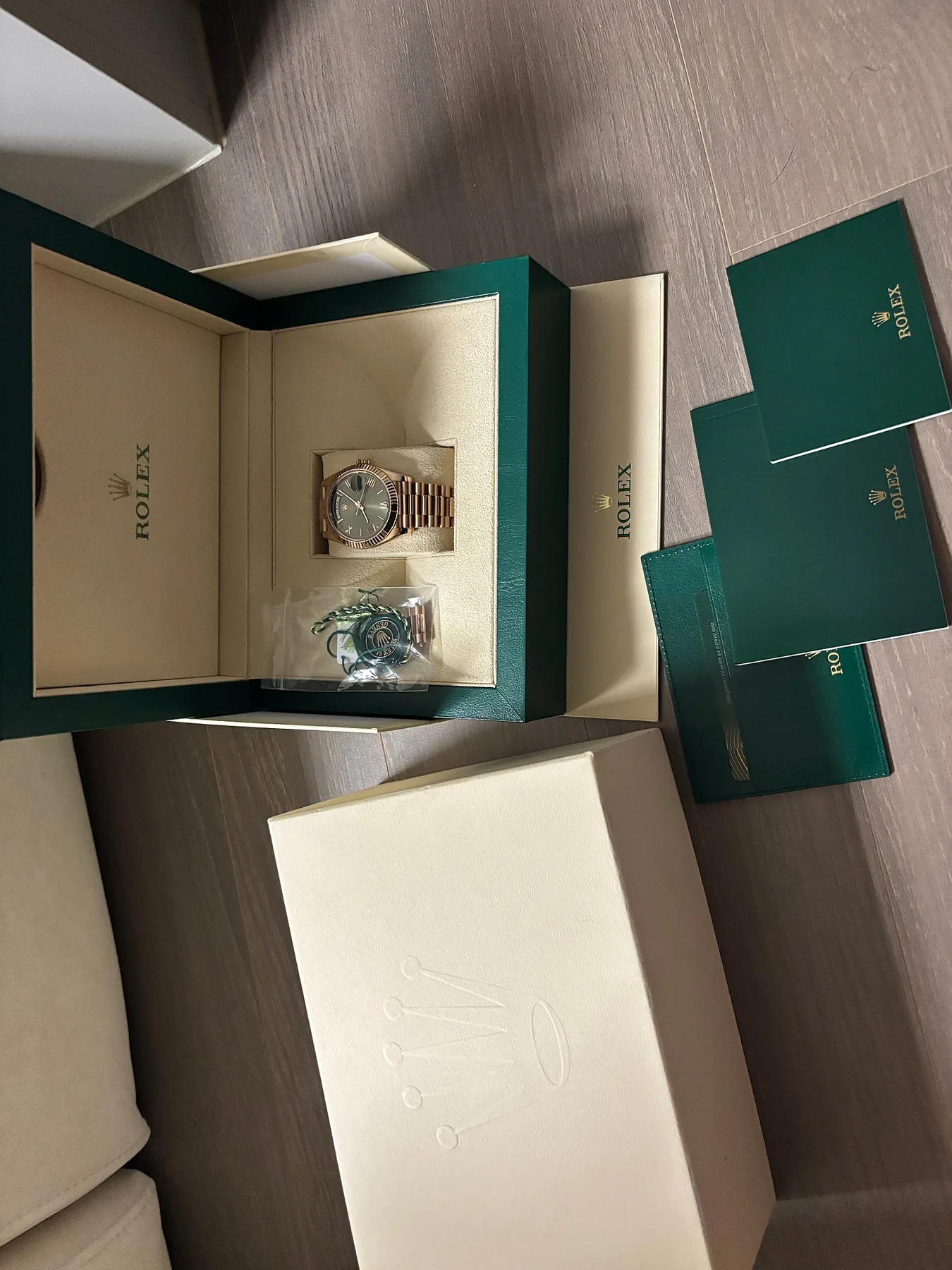롤렉스 데이데이트 올리브그린 228235 2023 사진 2