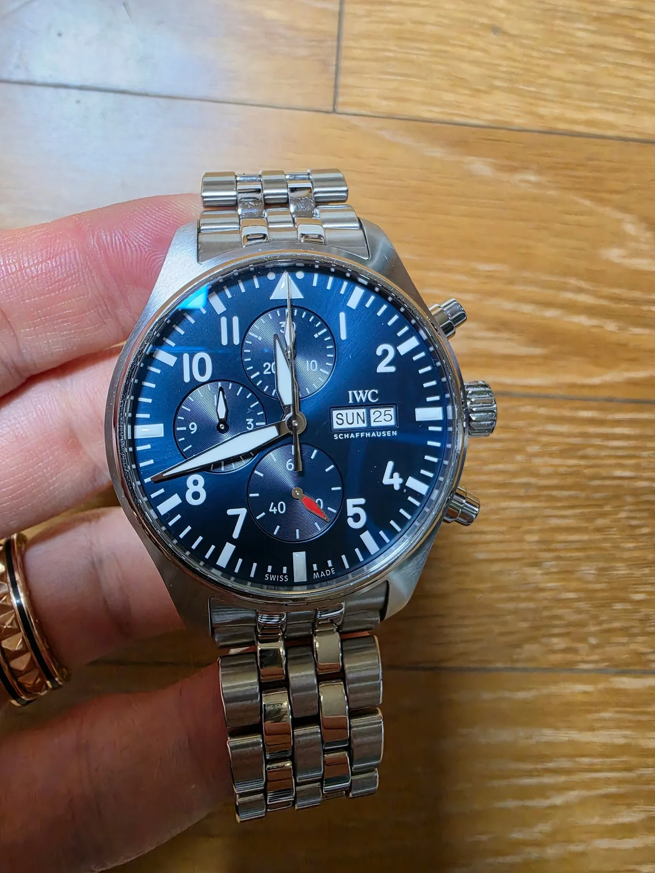 IWC 파일럿 크로노 신형 2025 사진 6