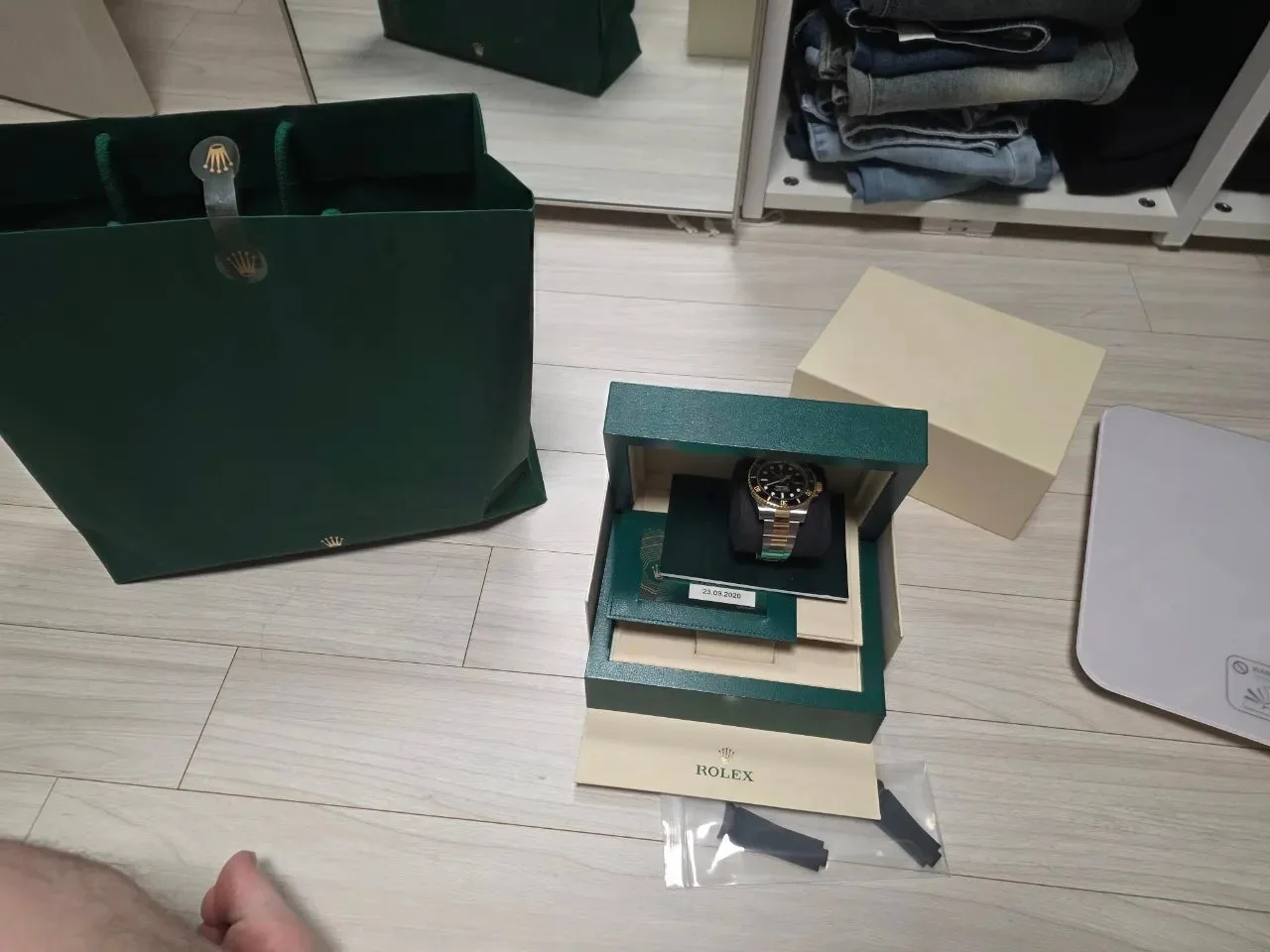 롤렉스 서브마리너 흑콤 126613LN 2020 사진 8