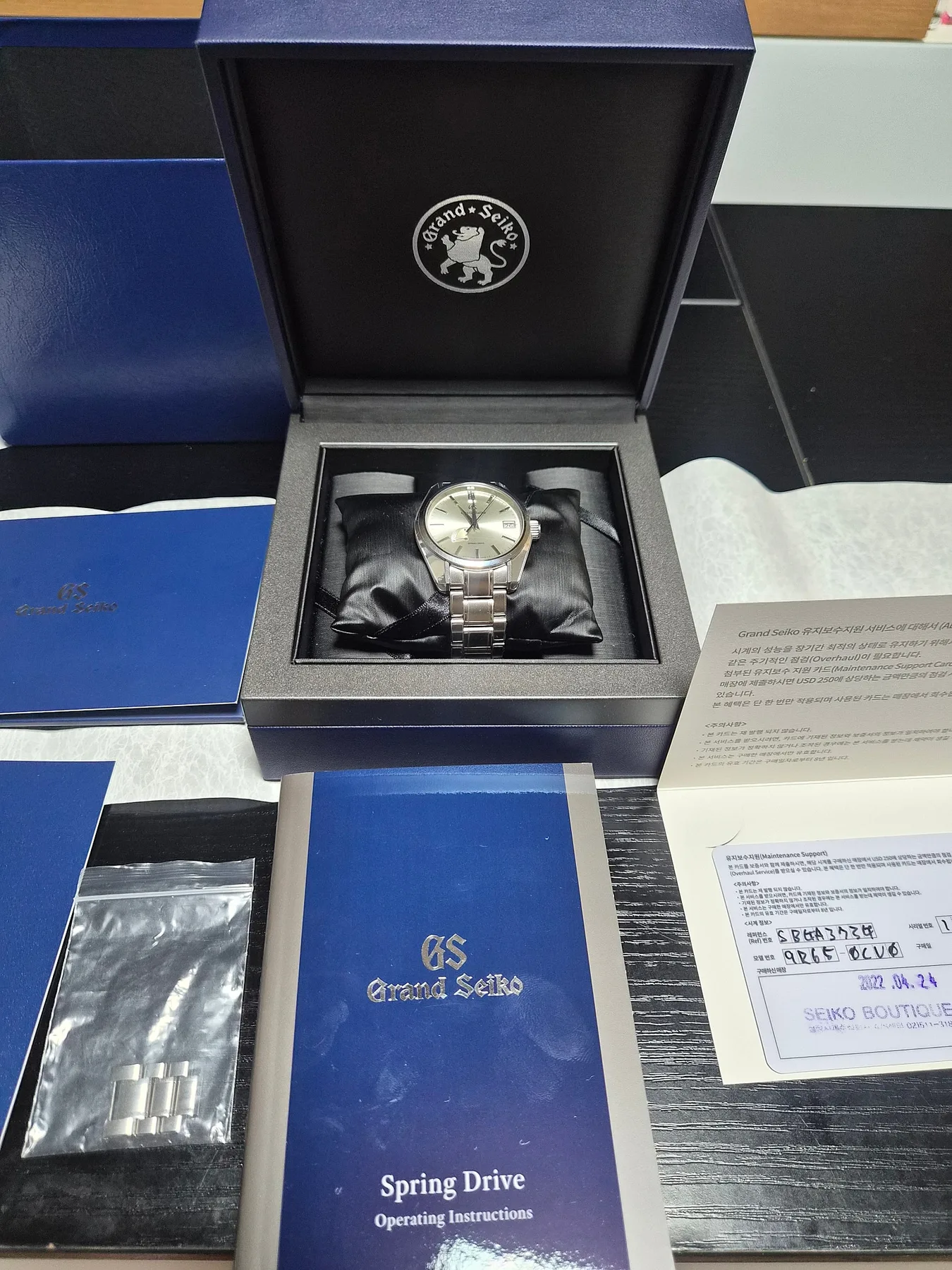 그랜드세이코 SBGA373 스프링드라이브 2022 사진 1
