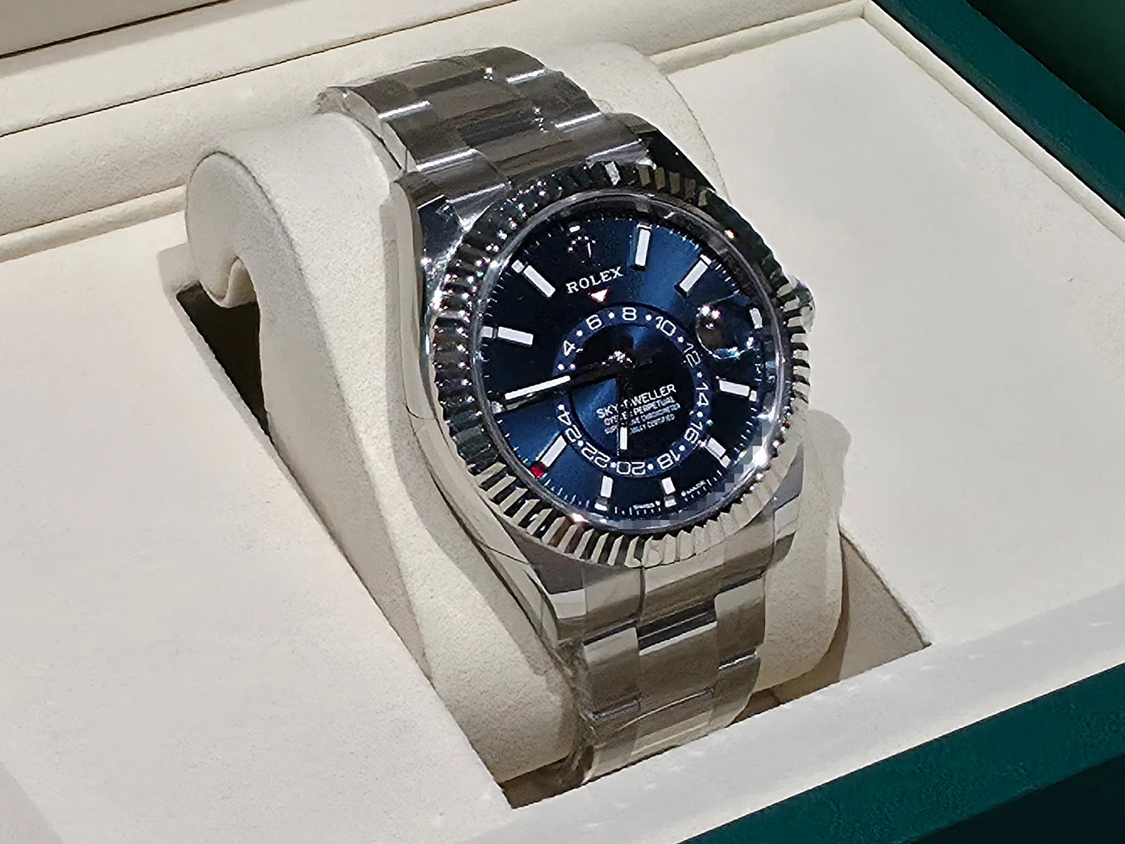 롤렉스 스카이드웰러 42mm 스테인리스 스틸 블루판 2026 사진 8