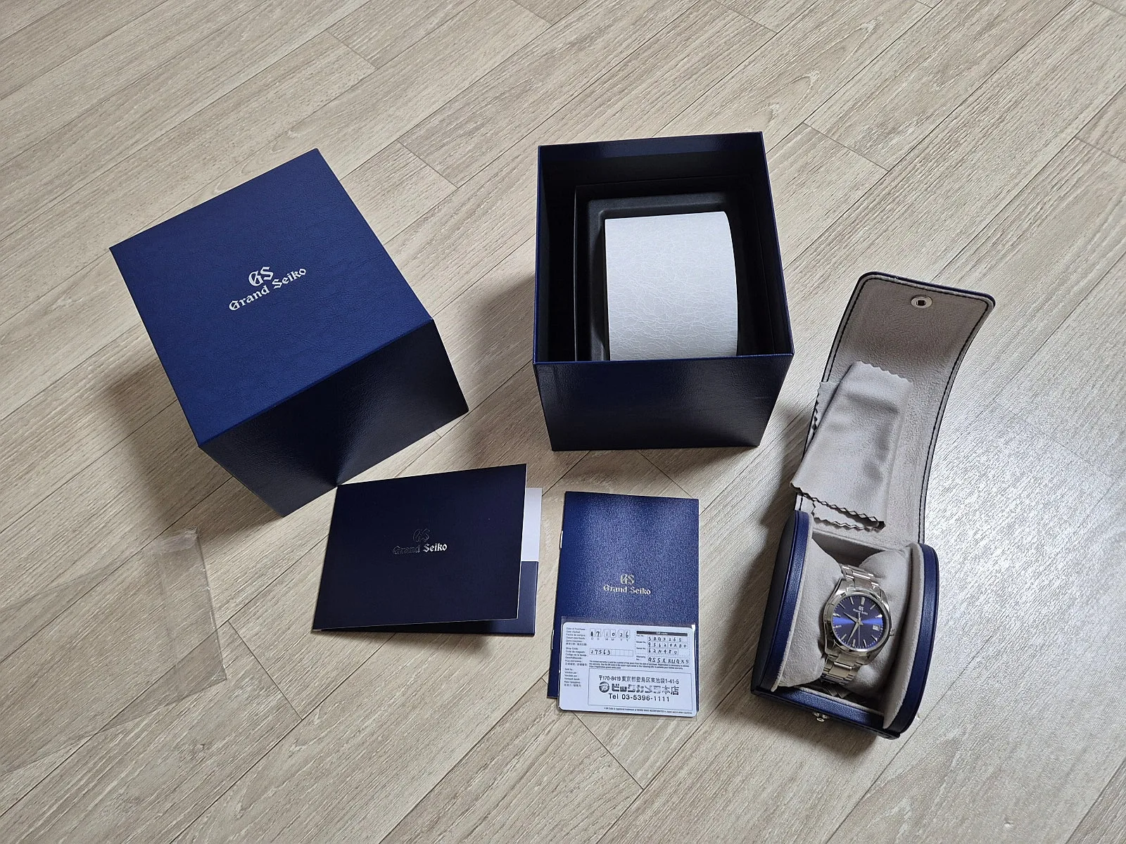 그랜드세이코 쿼츠 청판 37mm SBGX265 2026 사진 1