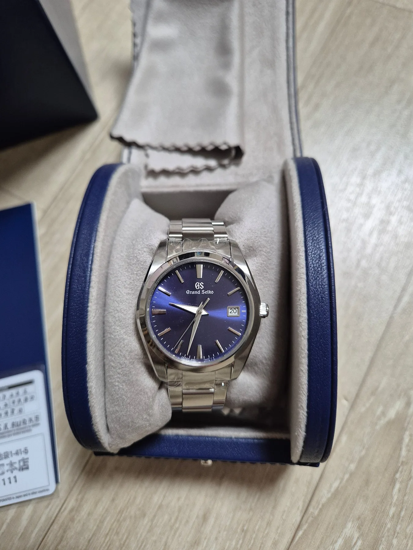 그랜드세이코 쿼츠 청판 37mm SBGX265 2026 사진 2