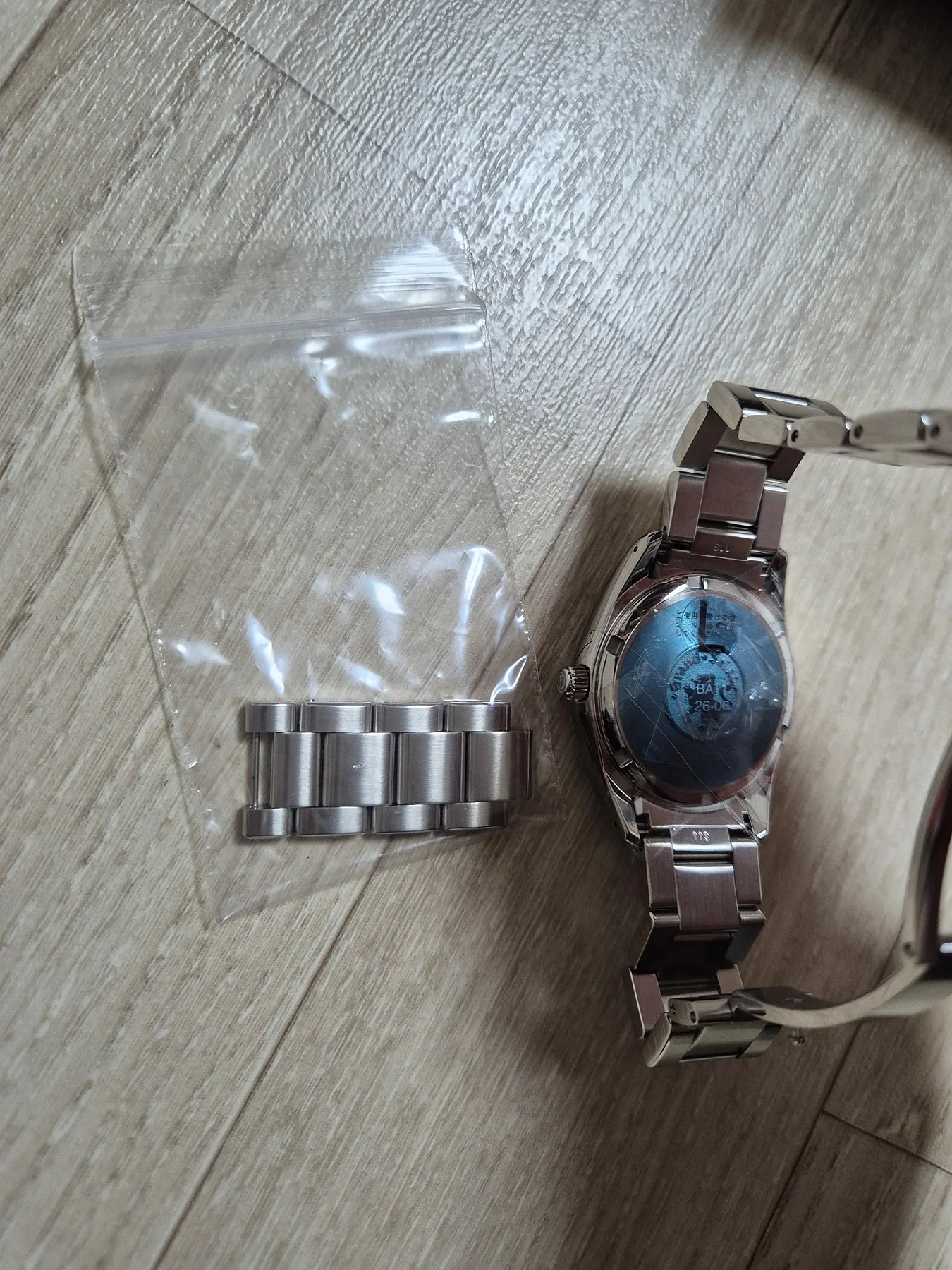 그랜드세이코 쿼츠 청판 37mm SBGX265 2026 사진 3