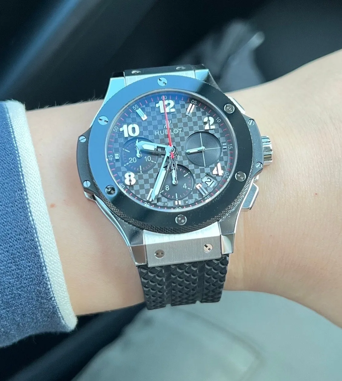 위블로 빅뱅 오리지널 카본 세라믹 크로노 41mm 2024 사진 4