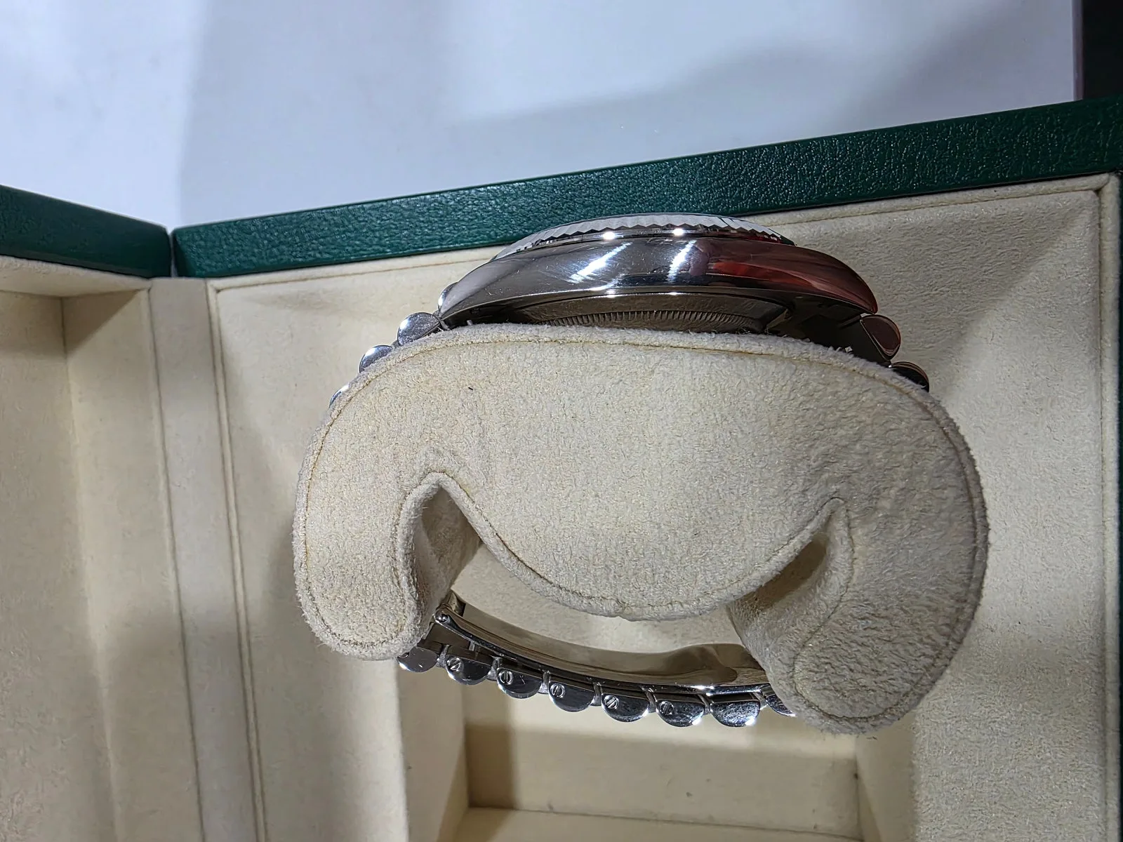 롤렉스 데이데이트 40mm 화이트골드 바게트 2025 사진 4