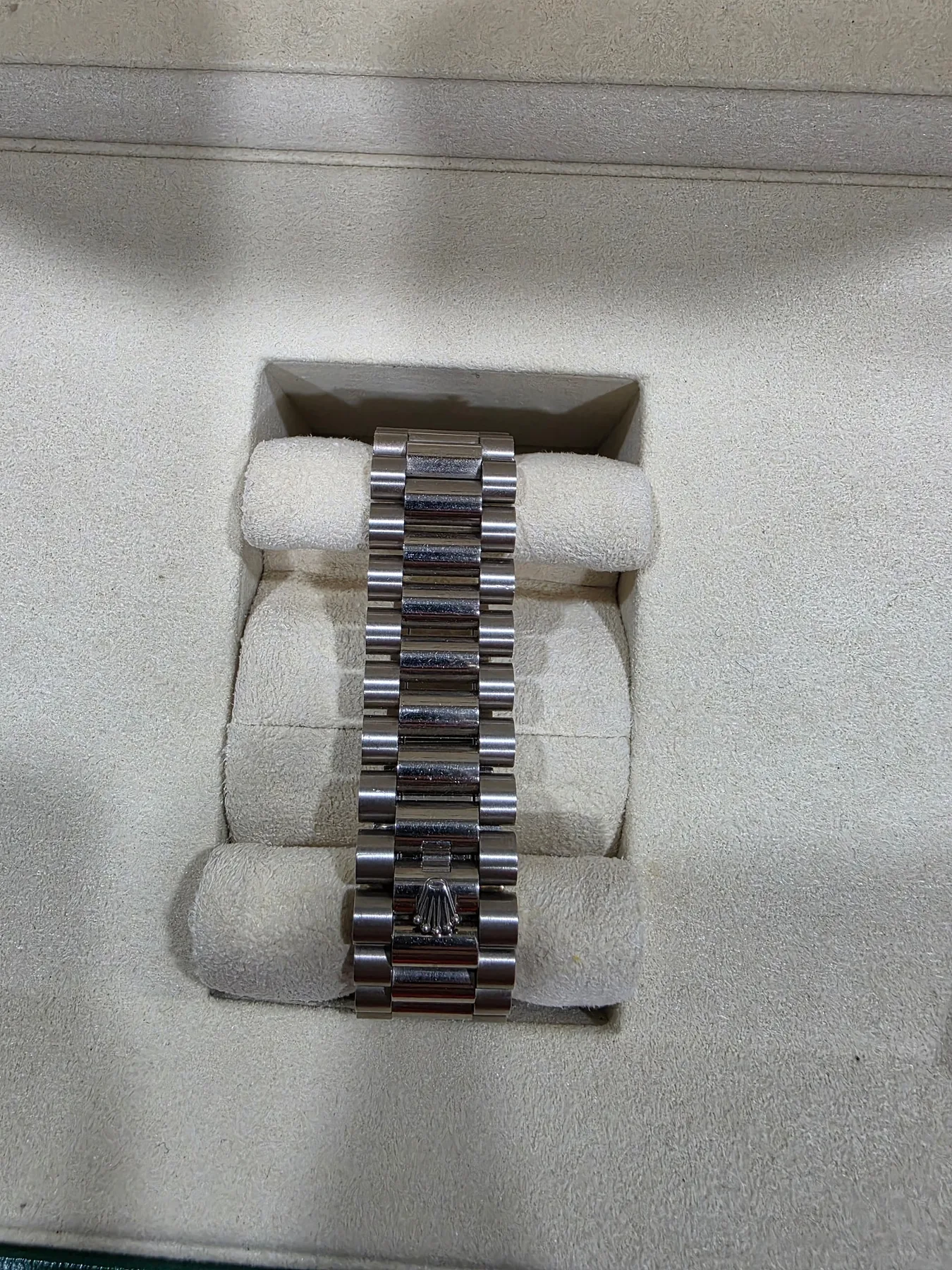 롤렉스 데이데이트 40mm 화이트골드 바게트 2025 사진 6