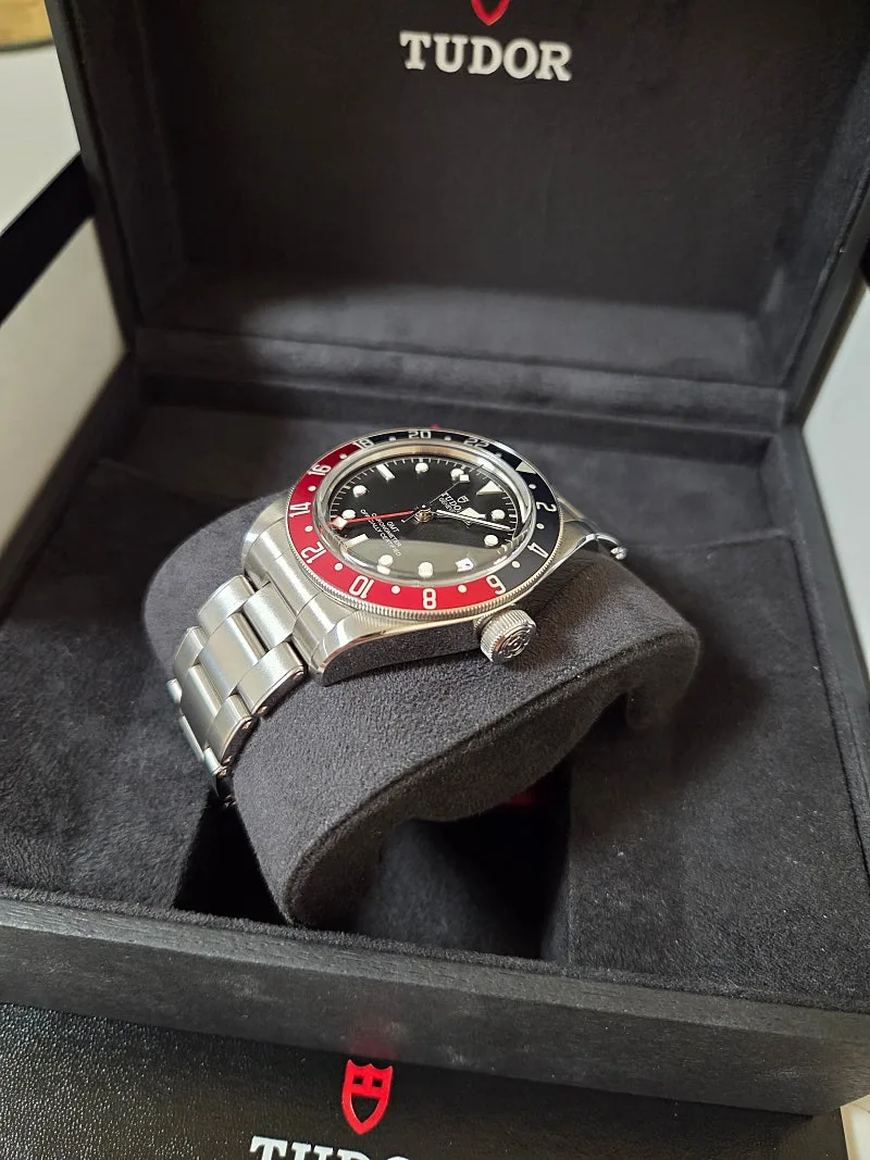 튜더 블랙베이 GMT 41mm 스틸 펩시 베젤 블랙다이얼 2019 사진 6