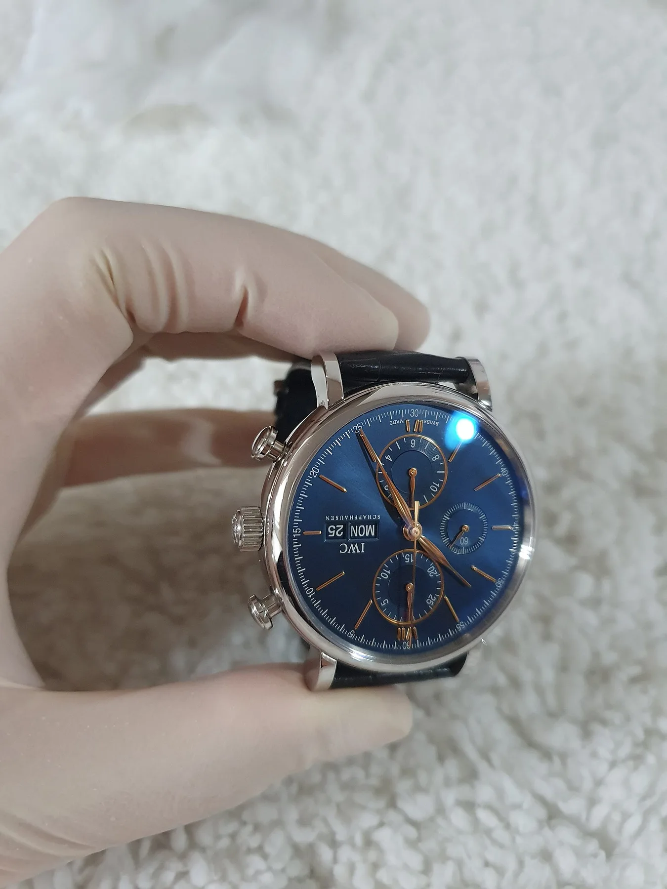 IWC 포르토피노 크로노그래프 청판 42 2023 사진 7