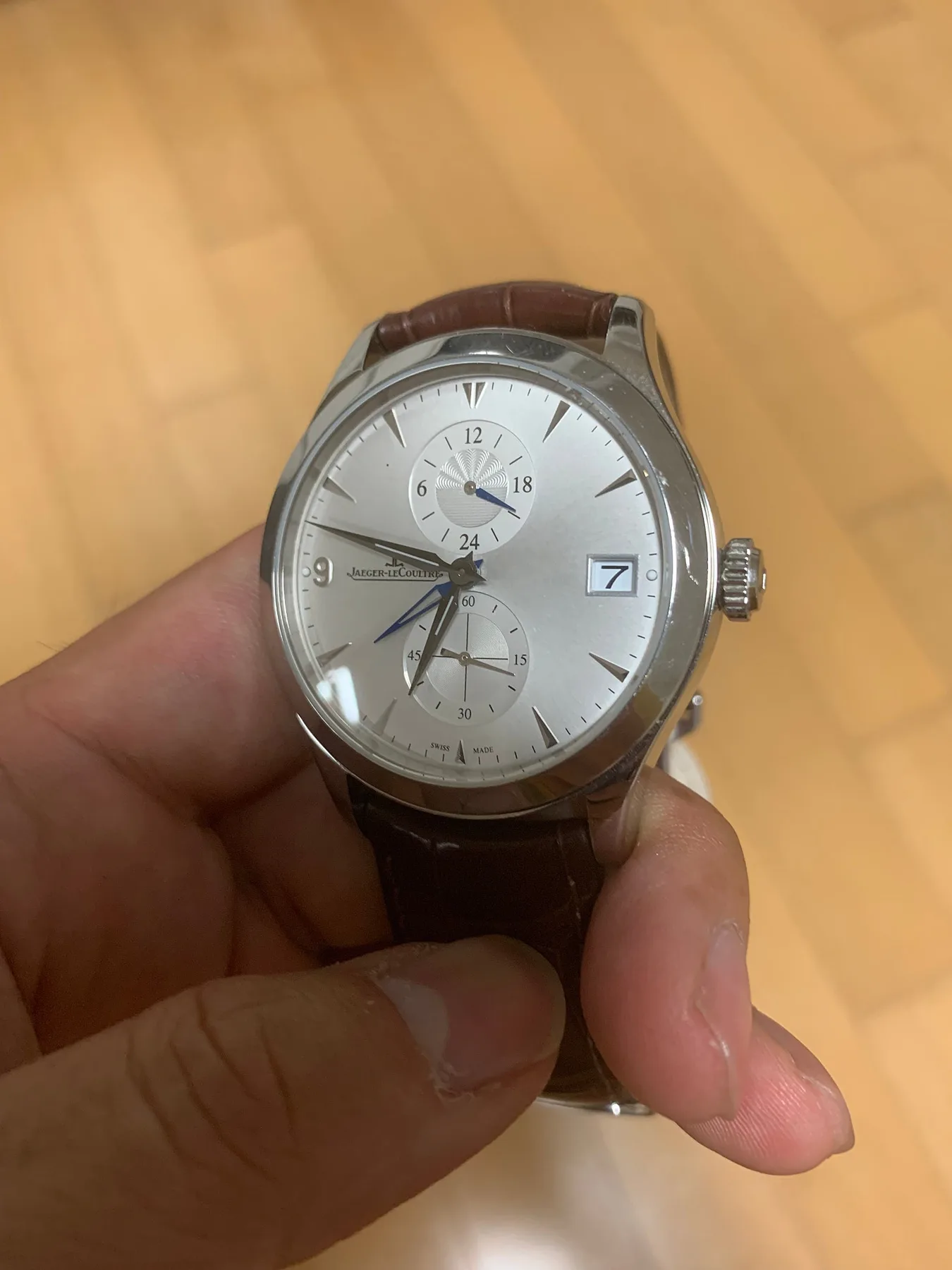 예거르쿨트르 마스터 홈타임 실버 40mm 2013 사진 4
