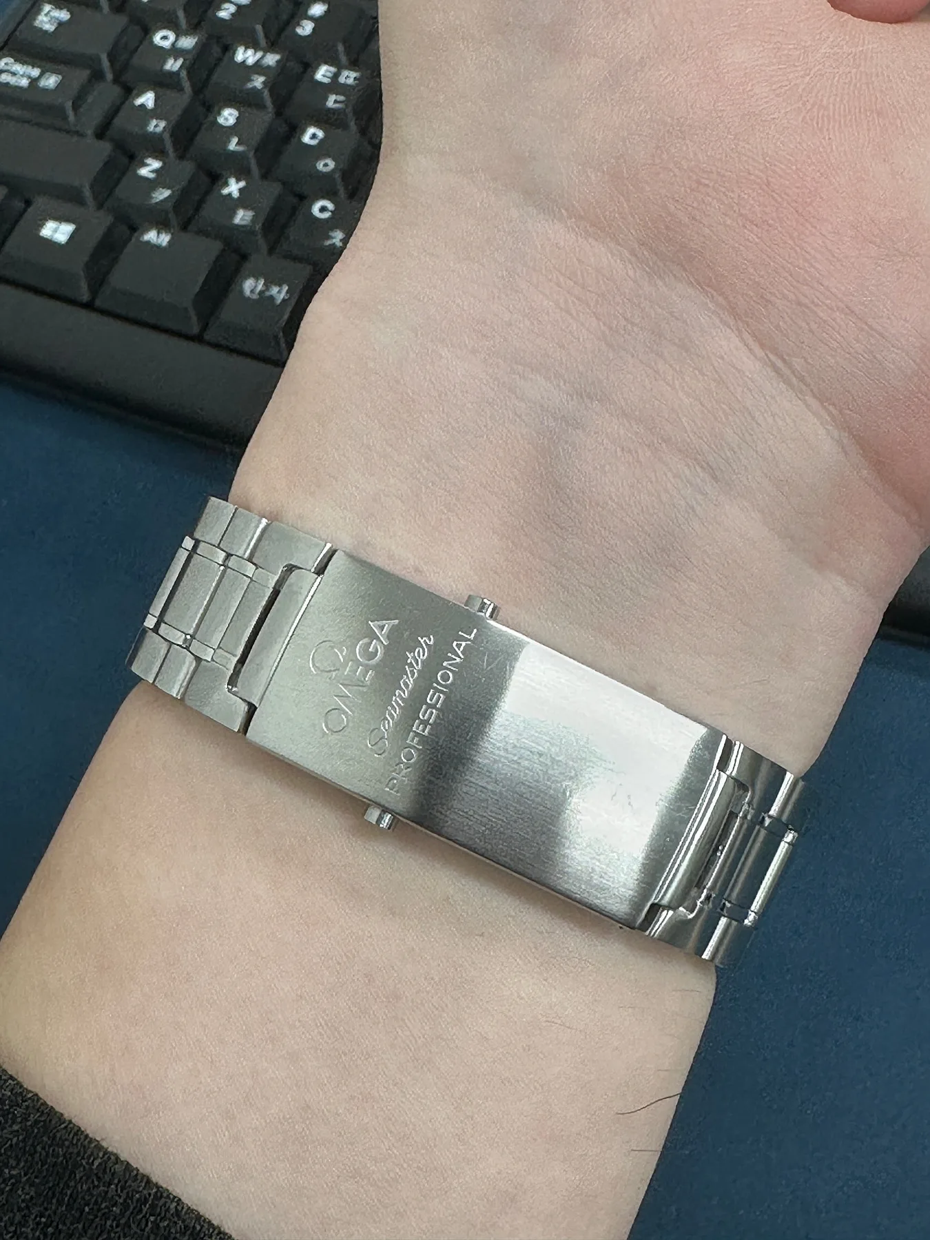 오메가 씨마스터300 미드사이즈 피터블레이크 36mm (2262.50) 2001 사진 6