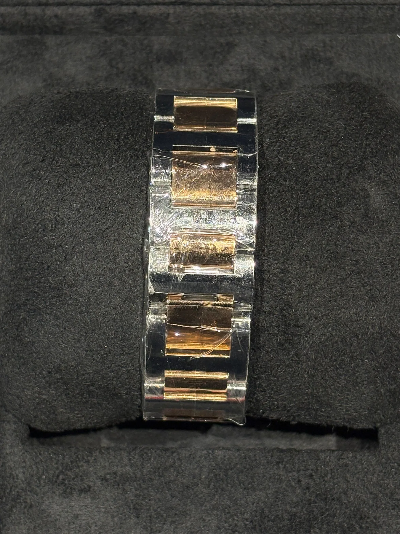까르띠에 발롱블루 XL 42mm 실버판 로만인덱스 핑크골드콤비 W2BB0034 2024 사진 4