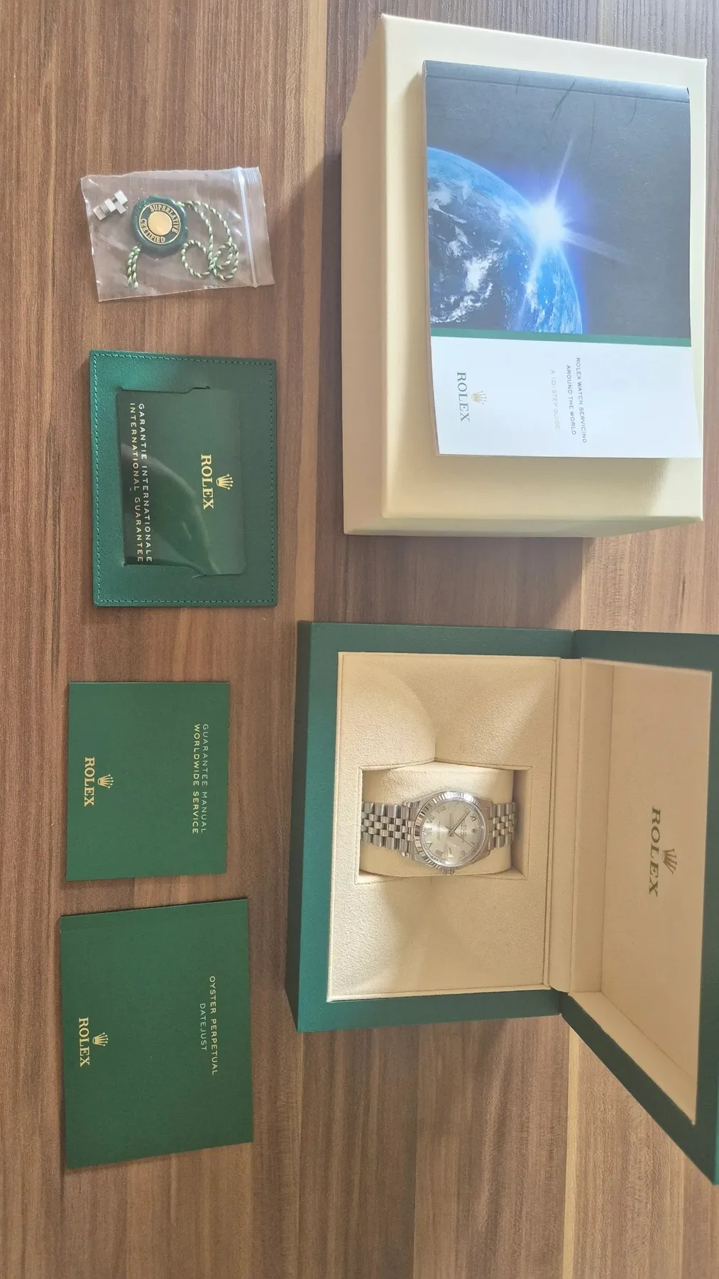 롤렉스 데이저스트 36mm 로만 69다이아 실버 2021 사진 1