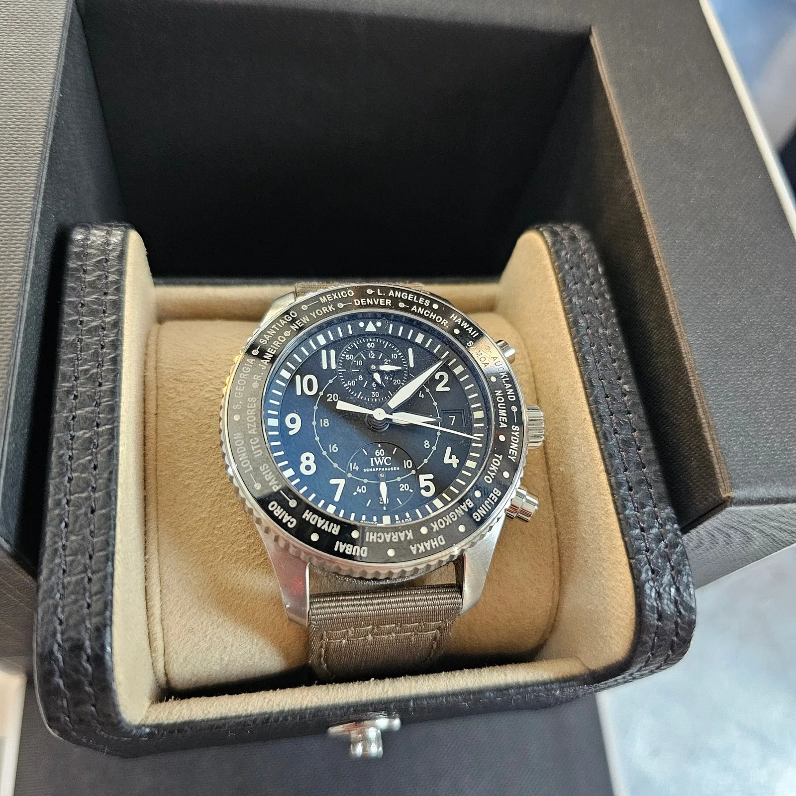 IWC 타임존 크로노그래프 2020 사진 1
