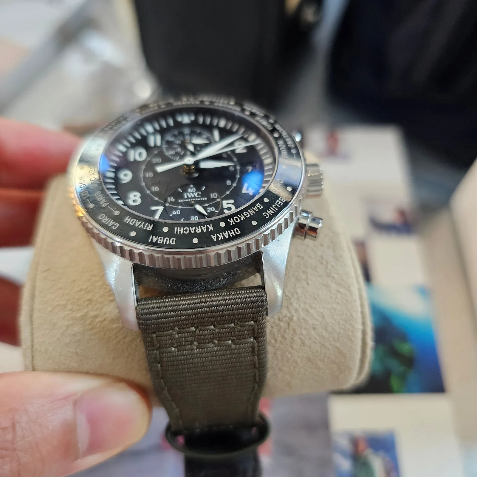 IWC 타임존 크로노그래프 2020 사진 8