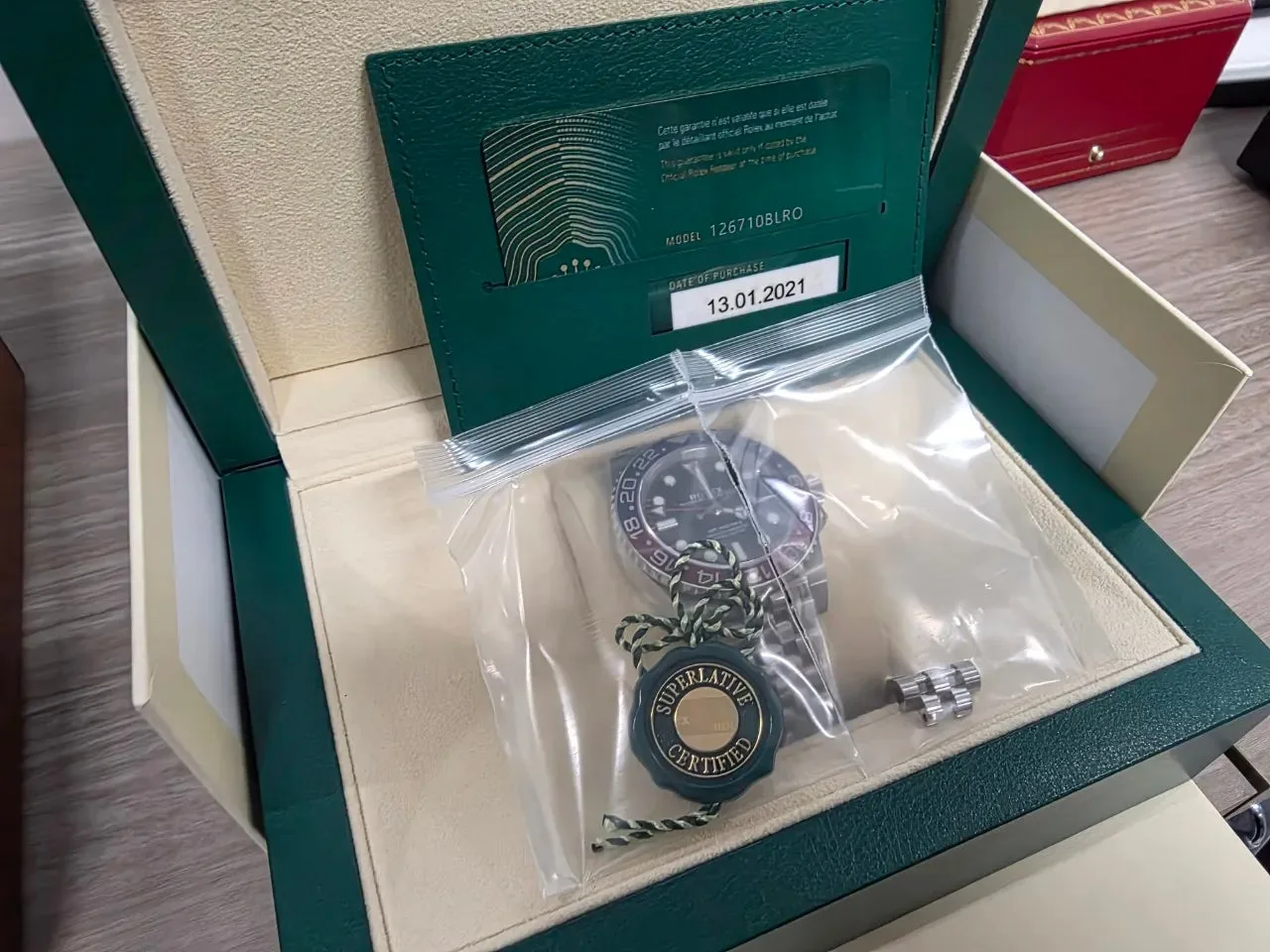 롤렉스 GMT 펩시 126710 2021 사진 4
