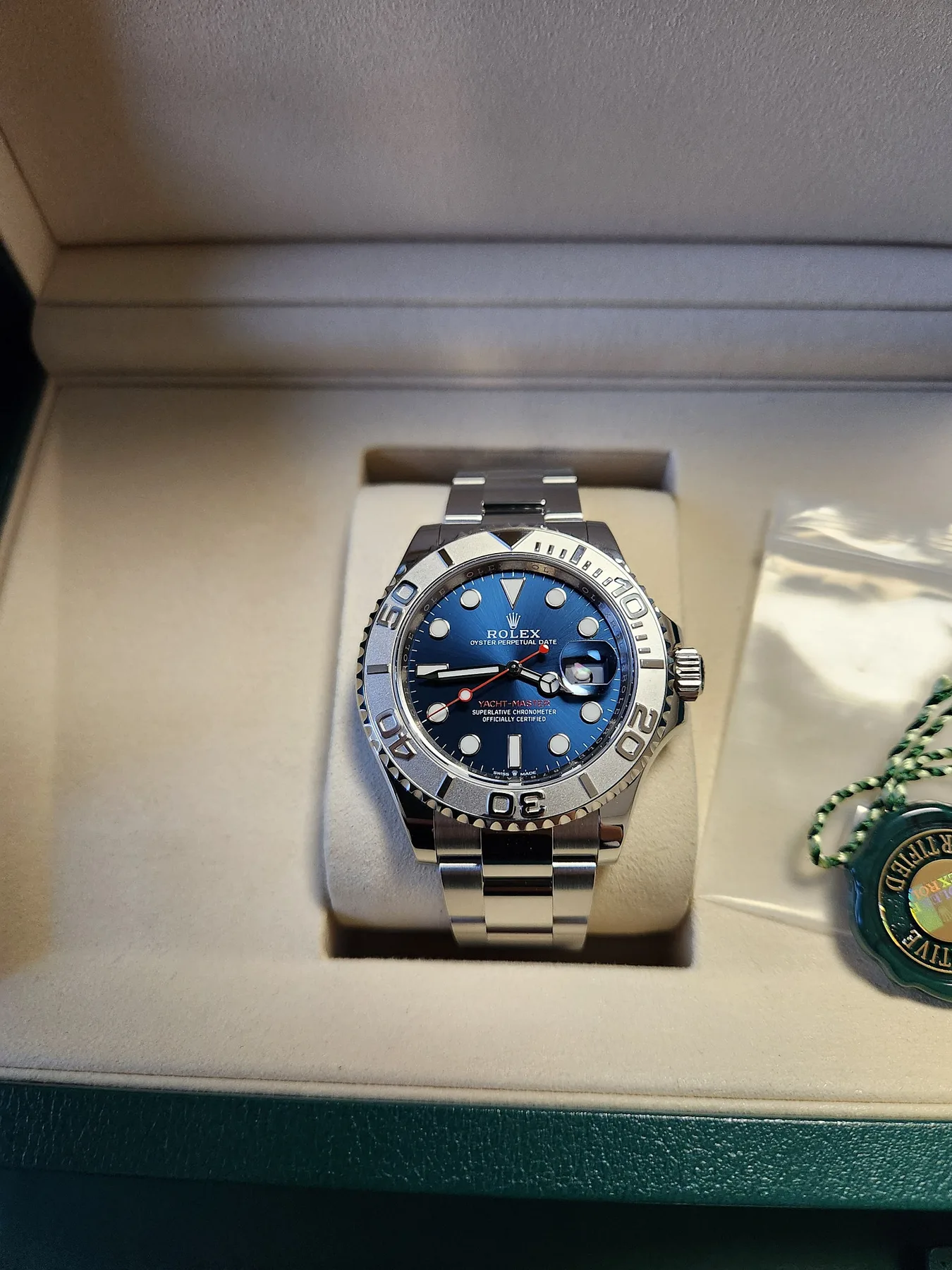 롤렉스 요트마스터 40mm 청판 126622 2025 사진 1