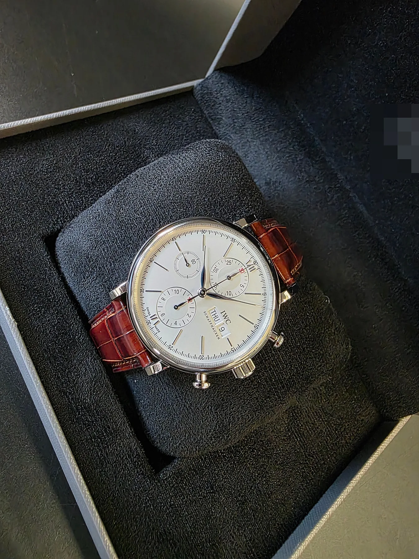 IWC 포르토피노 크로노그래프 42mm 실버 2019 사진 2