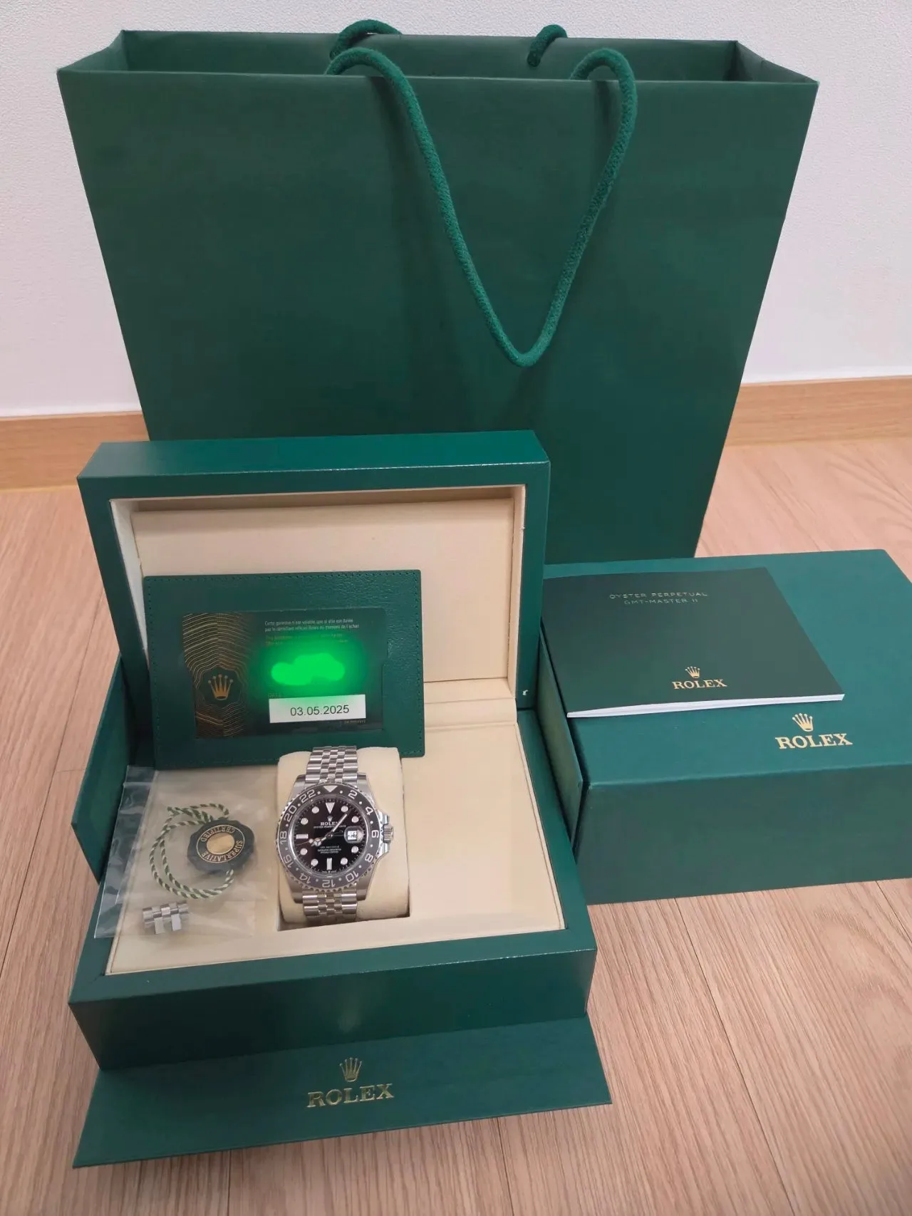 롤렉스 GMT Master 2 126710GRNR 2025 사진 1