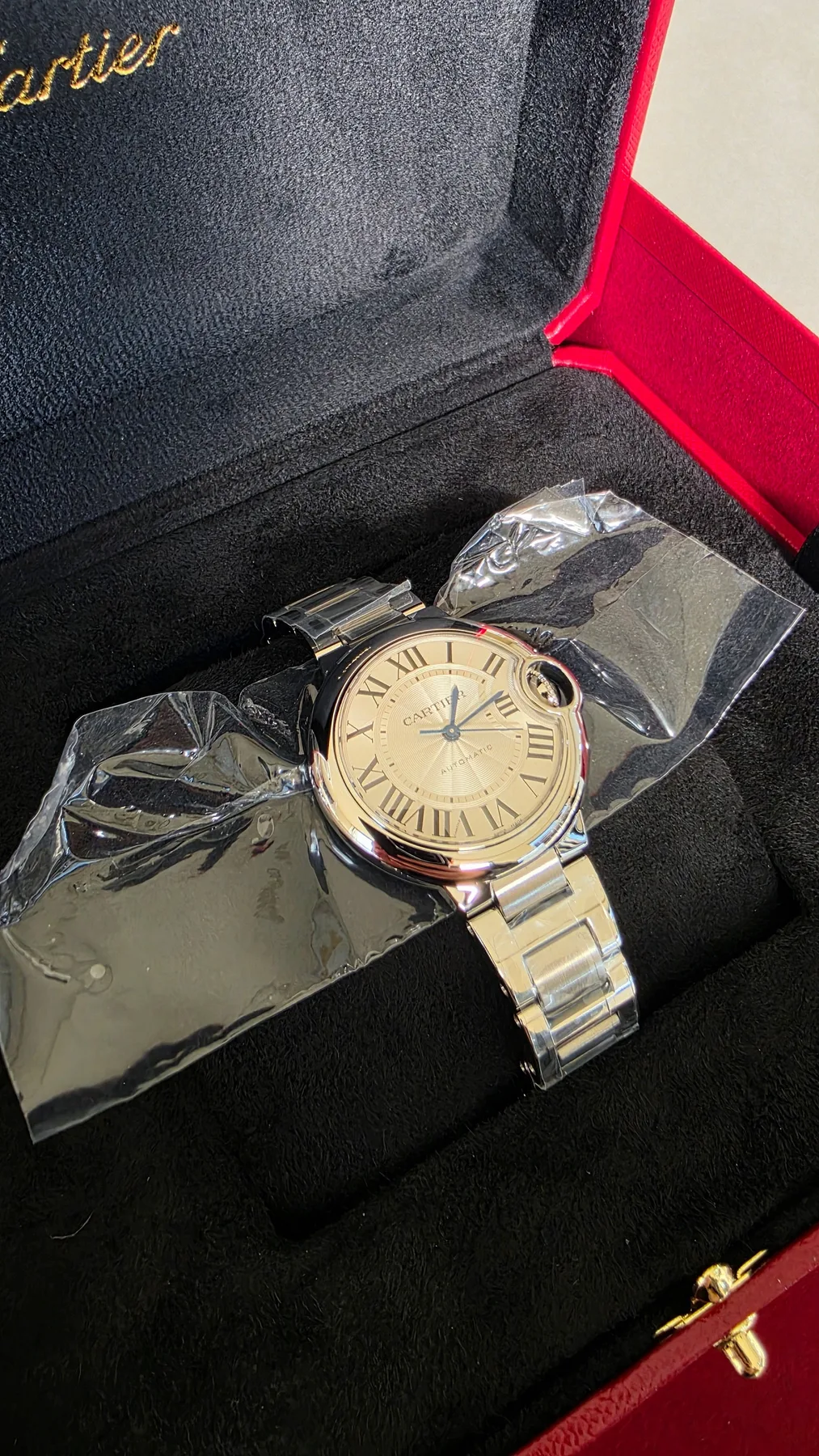 까르띠에 발롱블루 36mm 33mm 커플 2026 사진 5