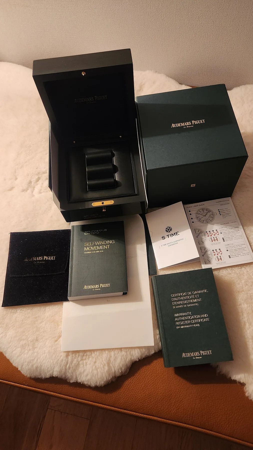 오데마피게 15400 금통 흰다이얼 2018 사진 3