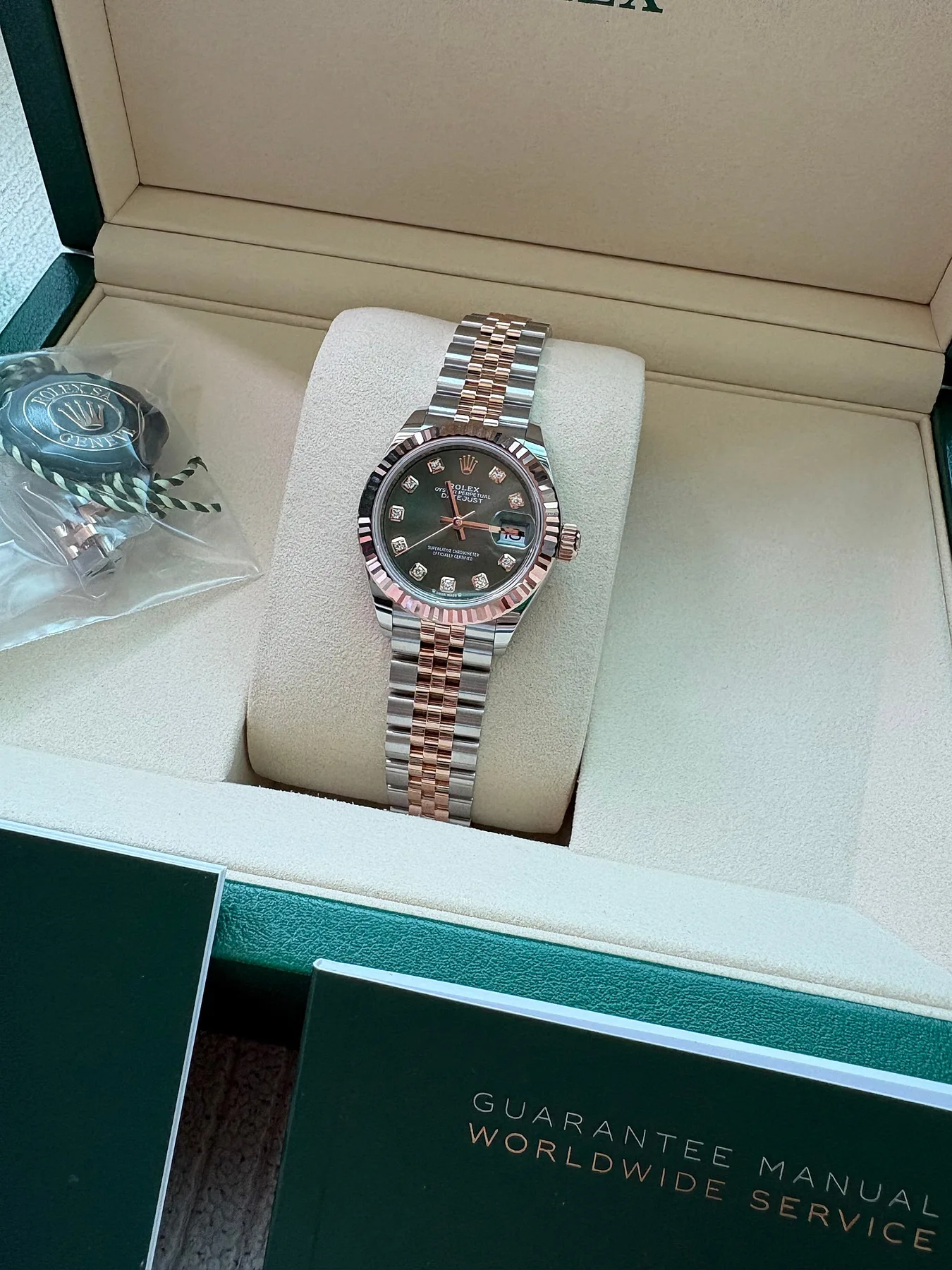 롤렉스 Lady-Datejust 올리브10p(279171) 2025 사진 7